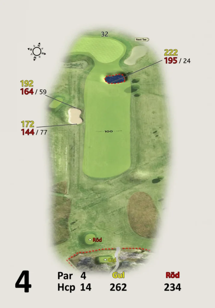 Banguide Fors Golf hål 4