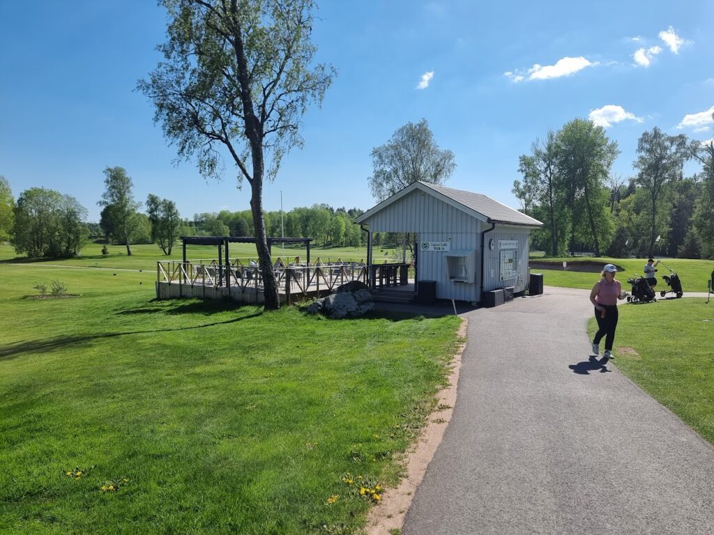 Kiosken vid hål 10 på Vallentuna GK