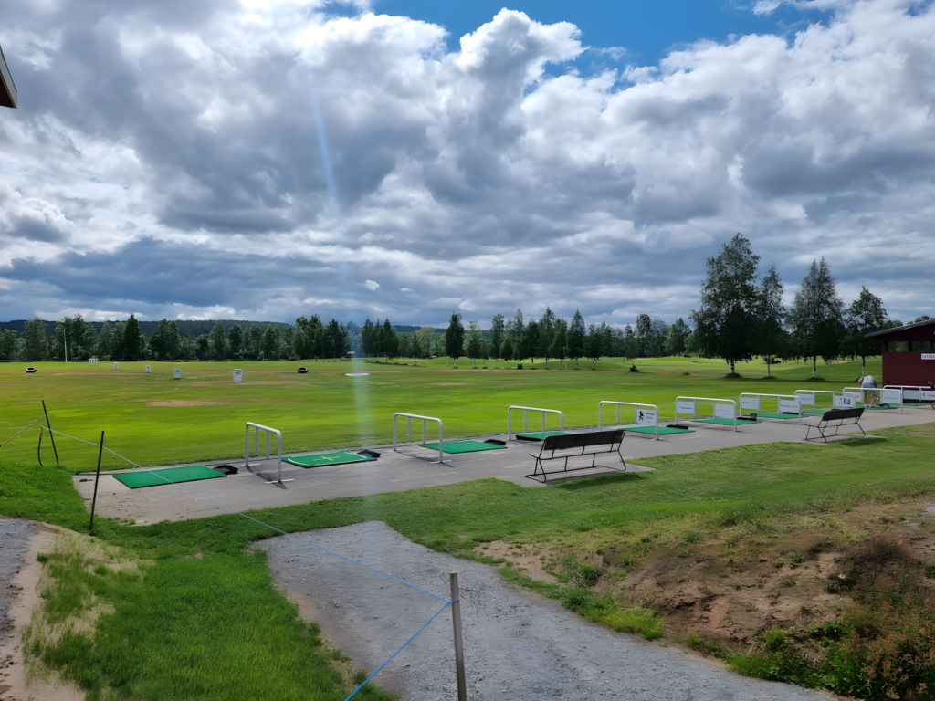 Driving rangen på Ljusdal