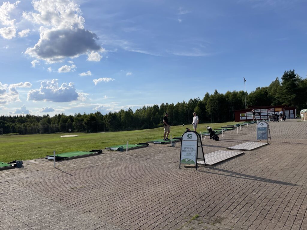 Driving Range utslag på Glasrikets GK