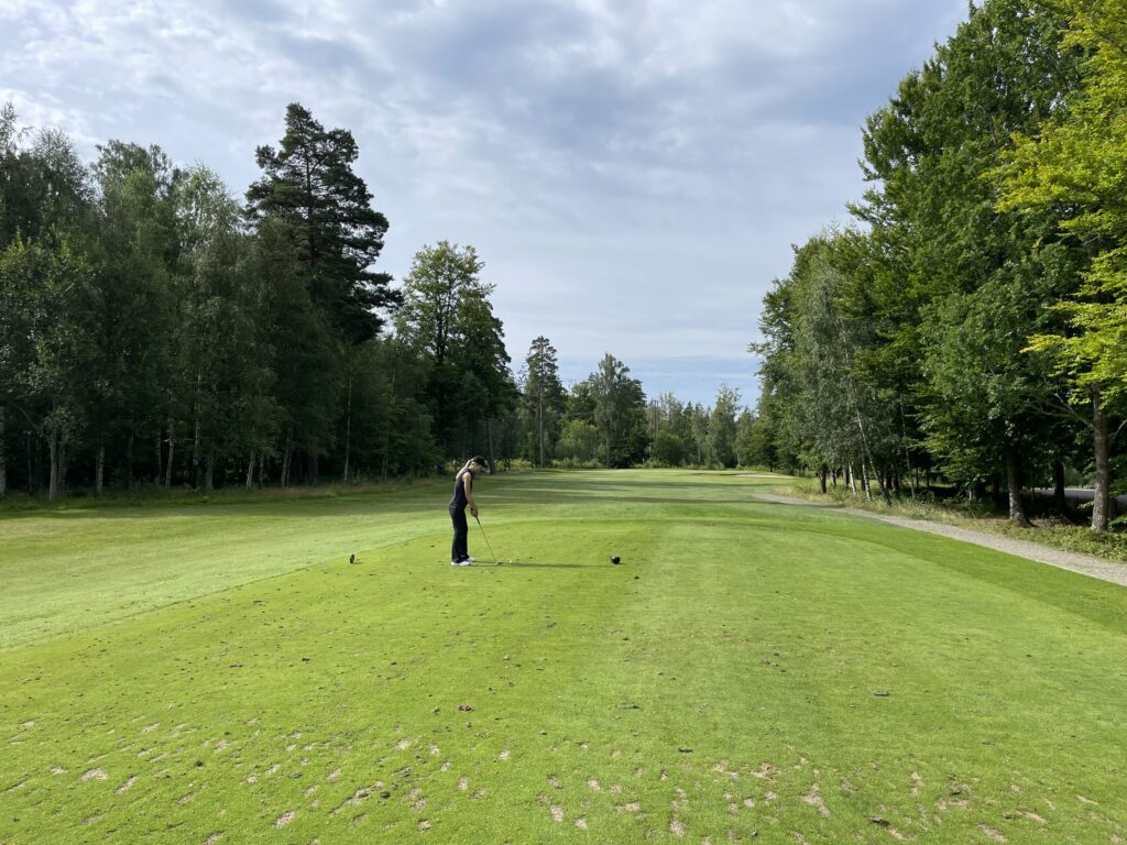 Lina spelar på Glasriket