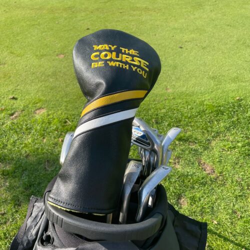 driver headcover may the course be with you